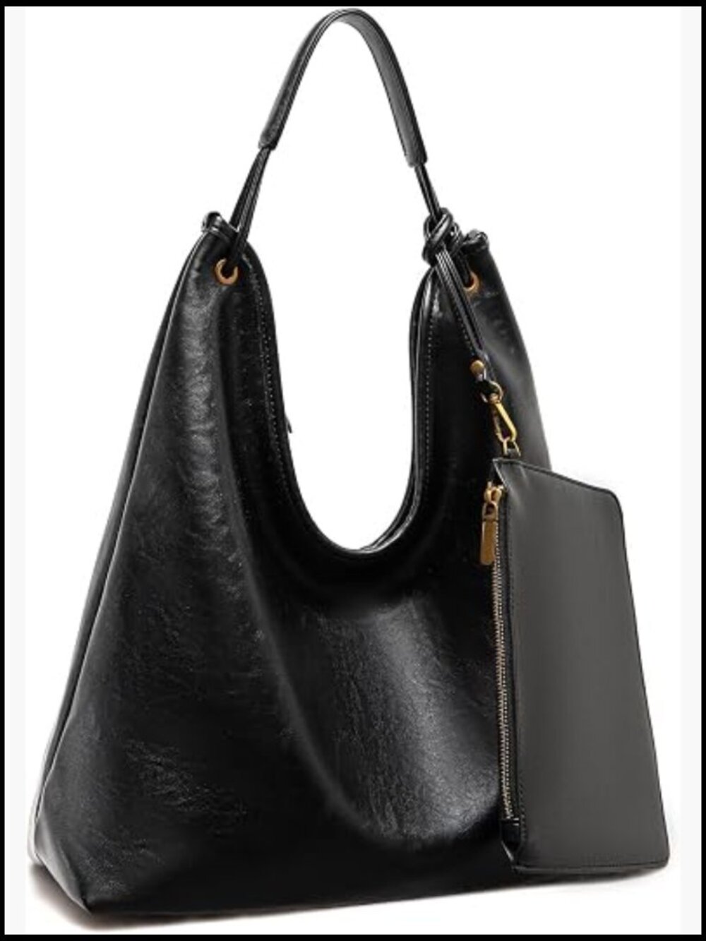 Oversized Slouchy Hobo Bag Large 15.7 Leather Crossbody Tote Shoulder Bag with